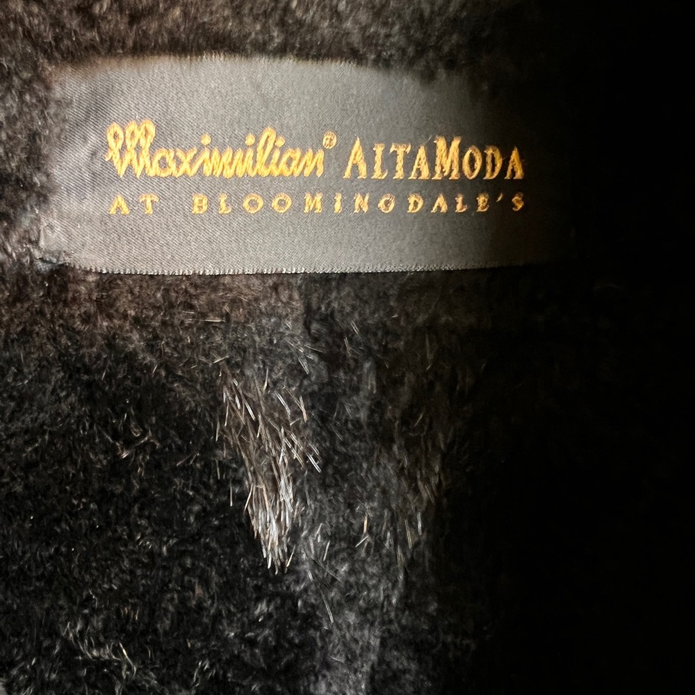 Fabulous Maximilian Alta Moda Fur Lined Rain Coat